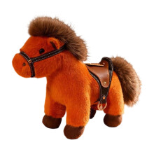 Pluche paardje, zachte ponypop, 1 stuk