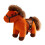 Pluche paardje, zachte ponypop, 1 stuk 1