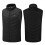 Varmevest Plus Size Sort3XL8-Zone3Varmeniveauer 6