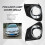 Car Front Fog Light Lamp Cover Grille for   2011-2013 2