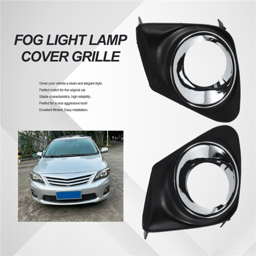 Car Front Fog Light Lamp Cover Grille for   2011-2013 1