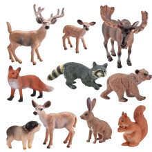 Animal Model Figures Playset 10 Pieces