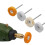 Cloth Felt Grinding Wheel for Drill 3mm Shank 5 pcs 4