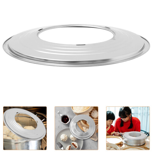 Stainless Steel Steamer Ring 17 cm Outer Diameter 1 Piece