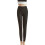 Women's Fleece-Lined Thermal Tights Black 1