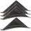 FRCOLOR Rear Bumper Lip Diffuser Splitter 4pcs 1
