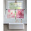 Pink Rose Sheer Curtains Voile 52x54 in 2 Panels 3