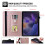 Samsung Galaxy Tab A8 2022 Folio Case 10,5 inch Roségoud 3