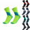 Waterproof Hiking Socks Mid-Calf Breathable Quick-Dry 1 Pair 1