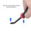 Staple Lifter V-Shaped Screwdriver Puller for Auto and 4