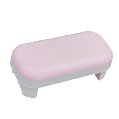 Coussin repose-mains rose pour manucure 1