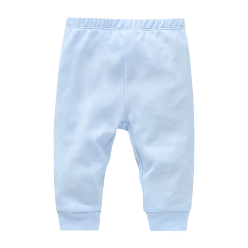 Pantalon enfant bleu clair uni 12 mois 2