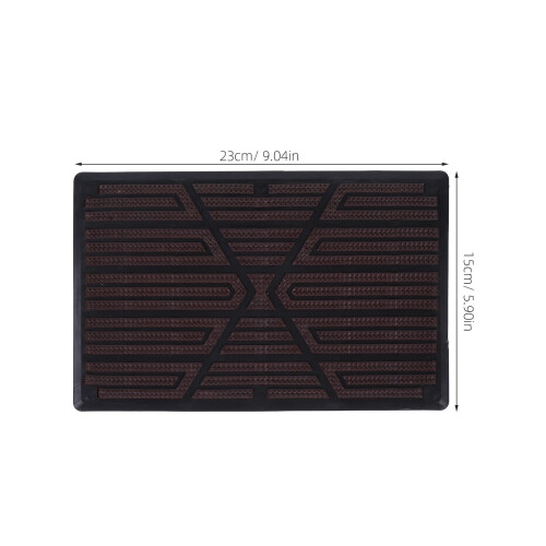 Rubber Car Pedal Pad Repair Patch Coffee 1 Set 1