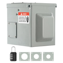 NEMA 14-50R RV Outlet Box 125/250V 50A Weather-Resistant