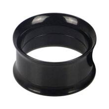 Ear Expander Solid Color Stainless Steel Double Flared 14mm
