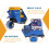 Pull-Back Tricycle Toy ABS Blue 1 Pack 2