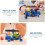 Pull-Back Tricycle Toy ABS Blue 1 Pack 5