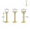 Labret Lip Studs Set Cubic Zirconia 12 pcs 2