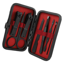 Ensemble de manucure professionnel en acier inoxydable (1 ensemble)
