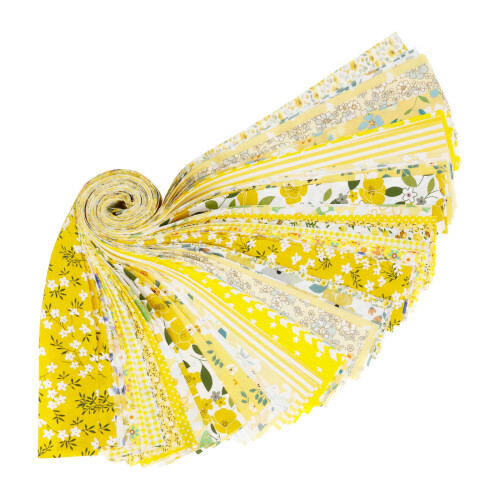 Cotton quilting fabric floral print 2-pack