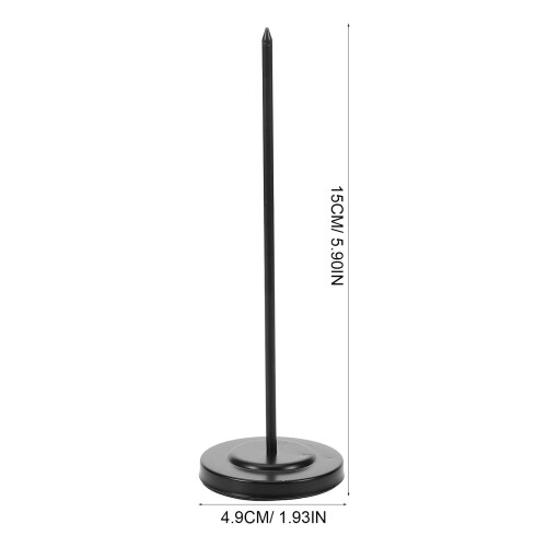 Receipt Holder Desk Organizer Spike for Restaurant Bills 1
