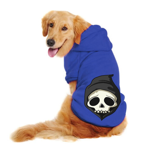 Skeleton Dog Sweater Pink Halloween Costume 2