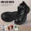 Black Chunky Sneakers for Women Size 36 3