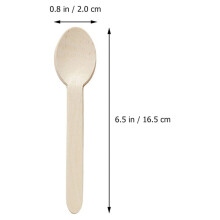 木质餐具套装 卡其色 18件 6.50.80.3英寸