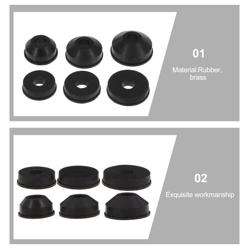 Faucet Washers Assorted Set for Water Tap and Hose Bib 2