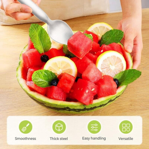 Watermelon Fork Slicer Stainless Steel 1 Piece 1