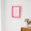 Acrylic Picture Frame 2.3x3.5 Inch Translucent Red 8