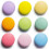 Fridge Magnets Colorful Set 16 Pieces Glossy Matte 1