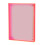 Acrylic Picture Frame 2.3x3.5 Inch Translucent Red 2