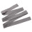 Grey Bathrobe Belt Replacement Set for Men and Women 1