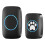 Wireless Doorbell Kit with Front/Rear Door Detection, 1000+ 1