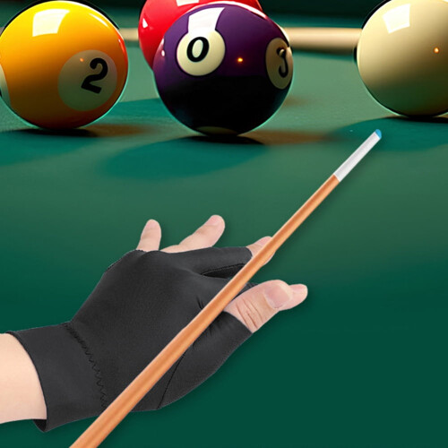 Billiards Gloves Non-slip Breathable 3-Finger Left/Right 2