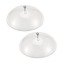 2 Pack Bird Feeders Protective Cover,Dome Protective Dome,Rain Protective Cover for Hanging Bird Feeders for Garden