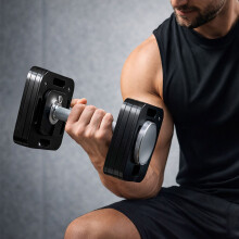 Centra Adjustable Dumbbell Set 4-20KG Auto Lock Home Gym Weight Training Fitness