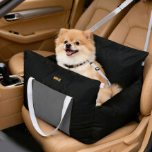 Skylos Dog Car Seat Travel Bed Carrier Portable Pet Booster Seat Washable Puppy