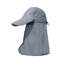 Unisex Sun Hat with UV Protection and Detachable Shawl,