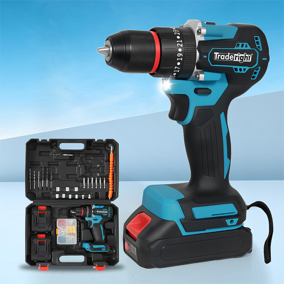 Traderight 96Pc 21V Brushless Drill Driver Set