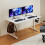 Levede Electric Standing Desk 120cm White 1