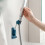Shower Head Holder Adjustable Angle Wall Mount with Suction 1