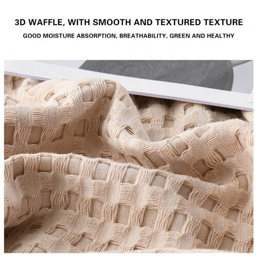 Cotton Throw Blanket Soft Washed Lightweight 59x78.74 Inch 1
