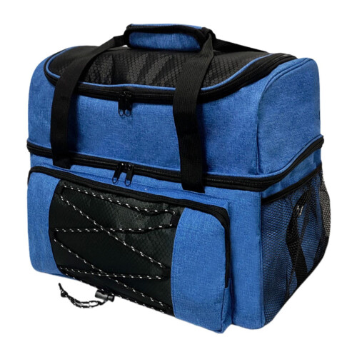 Bowling Ball Bag Lightweight Large Capacity Blue