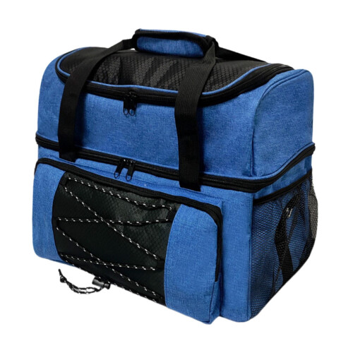 Bowling Ball Bag Lightweight Blue Large Capacity 1