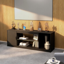Levede TV Cabinet with LED Lights Entertainment Unit Cupboard Storage 145cm MFC