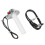 Motorcycle Twist Throttle Grip with Cable Silver 5