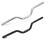 520mm Risers Handlebars Flat Bar Downhill Bicycles-Silver 5
