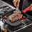 Toque Cast Iron Griddle Grill Pan Square Skillet 1